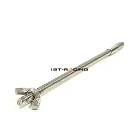 1st-racing 1/4-20 8 Inch Long Stud To 5/16 Adapter Thread Wing Nut For Edelbrock Carburetor