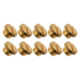 6332x Advanced Engine Design Aed Performance - Carburetor Brass Sight Plug