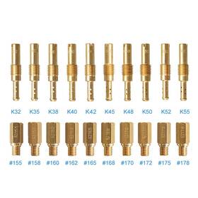 Apeixoto Ap1048k 20 Pcs Carburetor Jets Kit With 10 Main # 155 158 Jet #155-#178