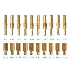 Ap1048k Apeixoto 20 Pcs Carburetor Jets Kit With 10 Main # 155 158 Jet #155-#178