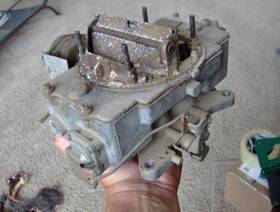 Autolite C4ae-dg 1964 64 Ford Galaxie 4100 4 Barrel Carburetor C4af Dg Plates Are Stuck