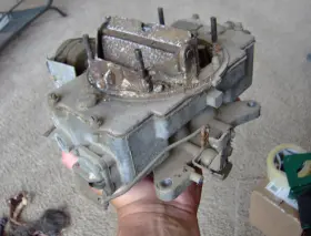 C4ae-dg Autolite 1964 64 Ford Galaxie 4100 4 Barrel Carburetor C4af Dg Plates Are Stuck