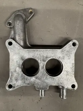 A-4bd Autolite Fomoco 1962 Ford Fairlane 221 Carburetor Intake Manifold Spacer 2bbl Mercury Meteor Oem