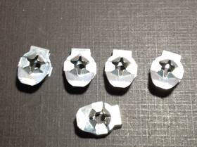 Auveco 8806 5 Pcs Nors Ford Gm Mopar Carburetor Linkage Retainer Clips For 5/32 Inch Rod