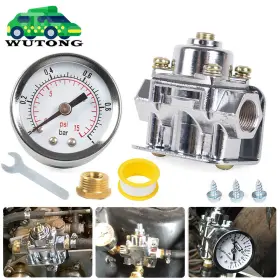 Frg0020-803 Bartoo Cap0026-si Low Fuel Pressure Regulator Gauge For Holley Carburetor Carb Quick 12-803 Frg0020-803 Bartoo Cap0026-si Low Fuel Pressure Regulator Gauge For Holley Carburetor Carb Quick 12-803