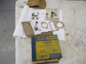 Bxvd-3 Bendix Rk-75 Nos 1940 41 Dodge D-14 D-17 Manual Trans Stromberg Carburetor Kit Bxvd-3 Bendix Rk-75 Nos 1940 41 Dodge D-14 D-17 Manual Trans Stromberg Carburetor Kit