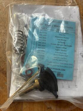British Superior Um-1425 1 Carburetor Rebuild Kit Hd8 Su 1961-1967 Jaguar Xke 3.8 4.2 E-type A/h 3000