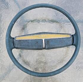 Buick 9756078 1974 1975 1976 Lasabre Lasaber Blue Steering Wheel