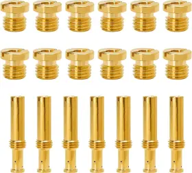 210524 Bulevina 19 Pieces Jet Assortment Kit Carburetor Replacement Parts For S&s Cycle