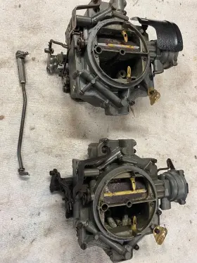 7007942 Cadillac Rochester 4 Jet 7007240 1955 56 57 Dual Quad 2x4 Oem Carburetors Core