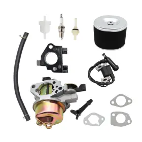 546548 Carbmate Carburetor Gx390 13hp For Honda With Ignition Coil Spark Plug And Air Filter