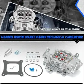 Cbr16 Carlor 850cfm 4 Barrel Carburetor Carb Gaskets For With 5-3/16 Inch X 5-5/8 Cbr16 Carlor 850cfm 4 Barrel Carburetor Carb Gaskets For With 5-3/16 Inch X 5-5/8