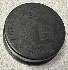 170n-77s Carter 1947-54 Pontiac 6 And 8 Cylinder Wcd 2 Barrel Choke Cover 170n 77s Nosftnew 170n-77s Carter 1947-54 Pontiac 6 And 8 Cylinder Wcd 2 Barrel Choke Cover 170n 77s Nosftnew