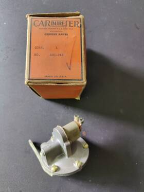 Carter 202-24s Nos 1950s Carburetor Slow Idle Throttle Control 170-190