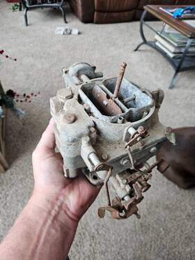 Carter 2352s 1956 Desoto S-27 Wcfb 4 Barrel Carburetor Stuck
