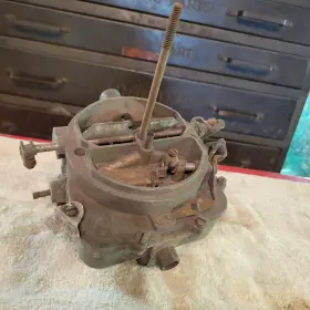 3244s Carter Carburetor 2 Brl 1963 Chrysler 383ci With At - For Parts Or Rebuild