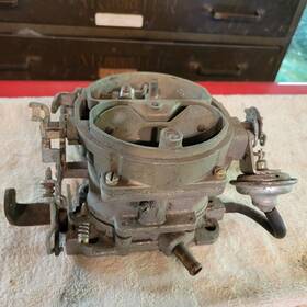 Carter 4422s Carburetor 2 Brl 1968 Chrysler 383ci With Mt - For Parts Or Rebuild