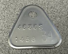 Carter 4425s 1968 Mopar Barracude/dart 4636s 340 At Ac Alum Afb Id Tag Date Choice