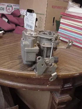 4479s Carter 1955-67 Wgd Chevrolet Truck 2bbl Carburetor 265 283 Manual Choke