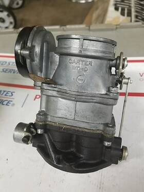 Carter 538s Nos Wdo 2 Barrel Carburetor 1942 Nash Eight