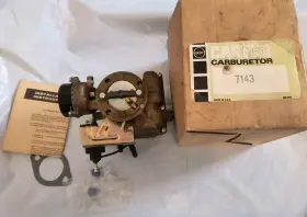 6-2228 Carter New Old Stock Yf Carburetor 7143s 71-74 Ford