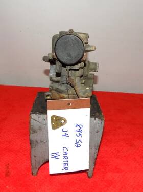 Carter 895sa 1952 1953 Nash Yh J4 Side Draft Carburetor 1 Bbl