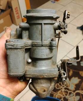 Carter 938sa Original Yf 938 Sa Carburetor For Ft53-ft59 Jeep - Parts Or Rebuild