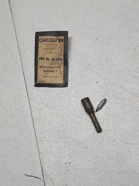 25-279s Carter Carburetor Nos 1956 Packard V8 1957 Lincoln Needle And Seat 25-279s Carter Carburetor Nos 1956 Packard V8 1957 Lincoln Needle And Seat