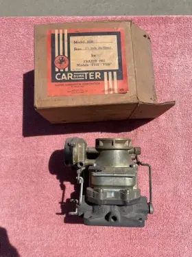 813s Carter Carburetor 1951 Kaiser-frazer F515 Manhattan F516 Nos 1-1/4 Inch #813s