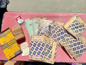 382373 Carter Carburetor Corporation Lot Of 1940s Buick Stromberg Bendix Open Gaskets Repair Kits Parts