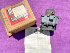 543s Carter Carburetor Corporation 1941 1942 Buick 40 50 60 1 Inch Dual Carb Nos Rear #543s