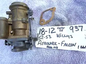 F37-937s Carter New Vtg Oem Yf Carburetor 937s 1952 1953 Aero Lark Falcon Willys 1 Bbl F37-937s Carter New Vtg Oem Yf Carburetor 937s 1952 1953 Aero Lark Falcon Willys 1 Bbl