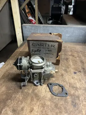 Z-2604s Carter New Nos Zip Fit Carburetor Plymouth Mopar Auto Car Parts W Box
