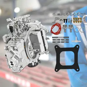Br-67255 Cbr08 Brawler Double-pumper Carburetor Electric Choke For 4 Barrel 650 Cfm Br-67255 Cbr08 Brawler Double-pumper Carburetor Electric Choke For 4 Barrel 650 Cfm