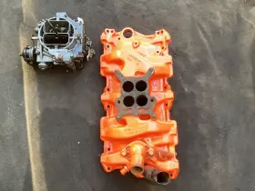 3783244 Chevrolet 3190-s 1962-63 Corvette Impala 4bbl Carter Wcfb Carb 327 250hp Intake Manifold