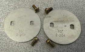 A3531 Chicago Carburetor 1957-61 Throttle Plate Kit Corvette And Chevy Carter Wcfb 2x4 Stamped 2-204 6pc Nu