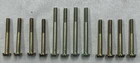 Chicago Carburetor B3612 1967-69 Corvette Tri Power 2300 2bbll Holley Bowl Screw Set 12pc 8-2 Inch 4-2.5