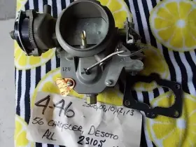 2310s Chrysler Mopar 2 Bbl Carburetor Nos 1956 Desoto 2310s Chrysler Mopar 2 Bbl Carburetor Nos 1956 Desoto