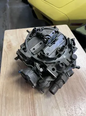 17058506 Corvette Quadrajet Carburetor Off 1978 Ready For Rebuild
