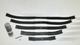 582173 Corvette Central 1963-75 Heavy Duty 7 Leaf Rear Spring Rebuild Kit/ Liners Paint And Bolt 582173 Corvette Central 1963-75 Heavy Duty 7 Leaf Rear Spring Rebuild Kit/ Liners Paint And Bolt