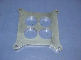 Cv167 Cv Products 1/2 Inch Thick Billet Aluminum 4 Hole Holley Carburetor Spacer