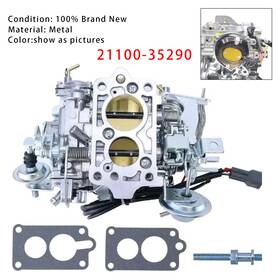 Darupsun 21100-35290 Carburetor With Round Plug For Toyota 22r Engine