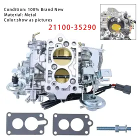 21100-35290 Darupsun Carburetor With Round Plug For Toyota 22r Engine