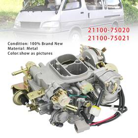 Darupsun 21100-75020 Carb Carburetor 21100-75021 For Toyota 1rz 4y Hiace 2 Cyl 1993-1998