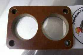 Dcnf38 Dashman Fits Weber 36mm Dcnf Carburetor Spacer Riser Phenolic Insulator 1/2 Inch Dcnf38 Dashman Fits Weber 36mm Dcnf Carburetor Spacer Riser Phenolic Insulator 1/2 Inch