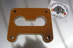 Dualjet.5 Dashman For Rochester Dual-jet Phenolic Carburetor Insulator Spacer Heat Soak Riser 1/2 Inch Dualjet.5 Dashman For Rochester Dual-jet Phenolic Carburetor Insulator Spacer Heat Soak Riser 1/2 Inch