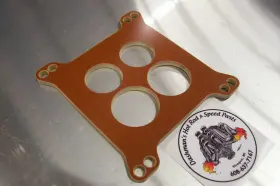 Edel.5 Dashman For Edelbrock Thunder Phenolic Insulator Spacer Carburetor Riser 500 600 650 1/2