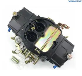 Dm-1115bk Deepmotor Motor Aluminum 750 Cfm Carburetor Double Pumper Mechanical Secondary With Manual Choke