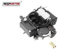 Deepmotor Dm-1118bk 4-barrel 600cfm Carburetor With Electric Choke Vacuum Secondaries