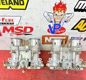 Dellorto 36-drla Pair 36 Drla Dual Carburetors Vw Porsche Fiat Lancia Etc Carbs Italy